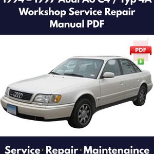 Audi A6 C4 / Typ 4A (1994–1997) 修理マニュアル – PDFダウンロード – 完全ワークショップガイド