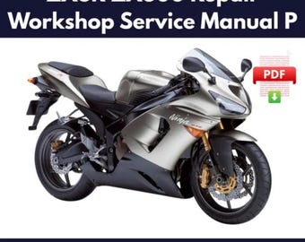 Kawasaki 2025 Ninja ZX-6R Service Manual Maintenance Repair - Etsy