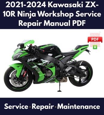 2021-2024 Kawasaki ZX-10R Ninja Workshop Service Manual | PDF - Etsy
