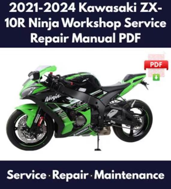 Kawasaki Ninja ZX-10R 2021–2024 Workshop Service Manual PDF