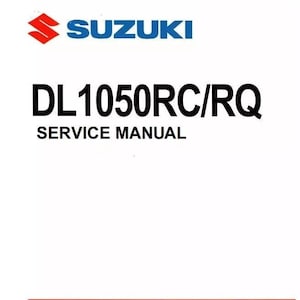 Suzuki V Strom 1050 DL1050 Service Repair Maintenance Workshop Manual PDF