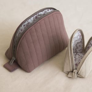 Easy Quilted Pouch Sewing Pattern – Digital PDF (Beginner Friendly)