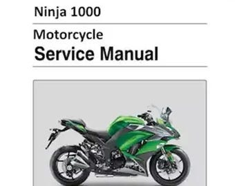 2017 - 2022 Kawasaki Ninja 1000SX Workshop Service Manual
