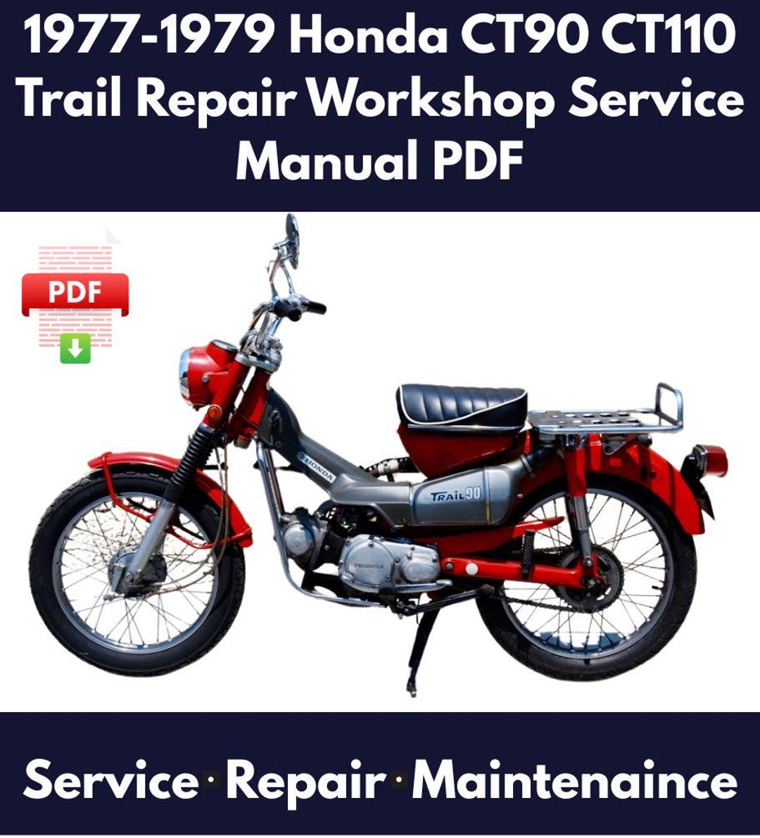 HONDA CT110 WORKSHOP MANUAL PDF FREE DOWNLOAD visual data 5