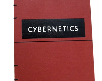 1948 CYBERNETICS Vintage Notebook Journal