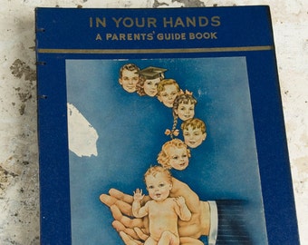 1951 PARENT'S GUIDE Vintage Scrapbook Notebook