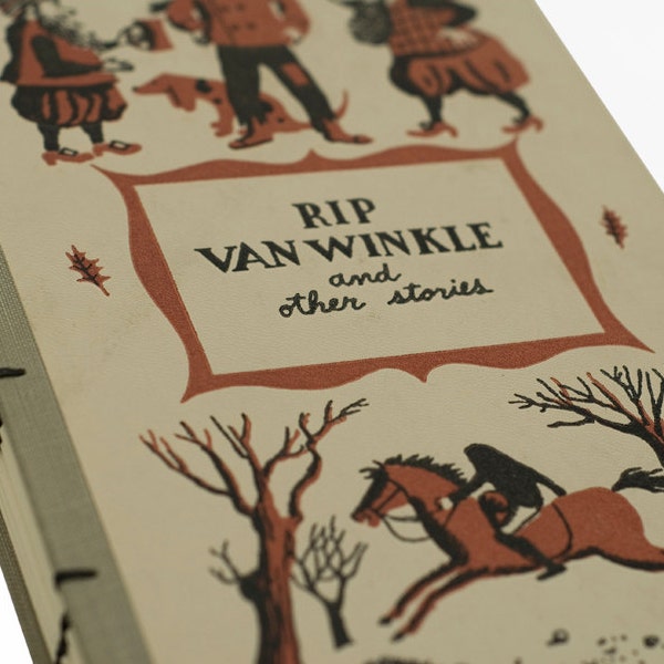 1955 RIP VAN WINKLE Vintage Recycled Book Journal