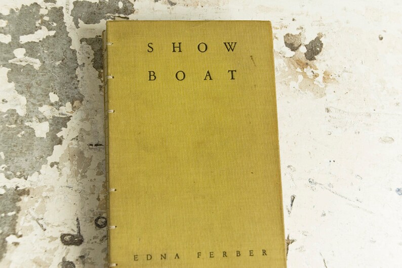 1926 SHOW BOAT Vintage Lined Notebook Journal Etsy