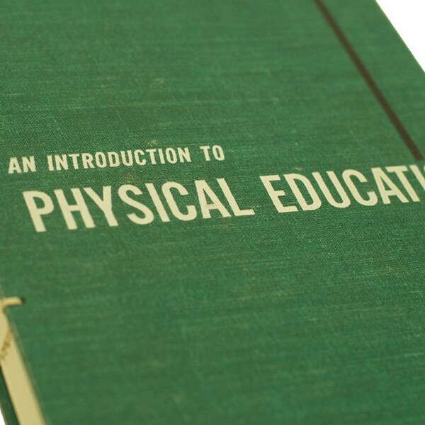 1964 PHYSICAL EDUCATION Vintage Book Journal Notebook