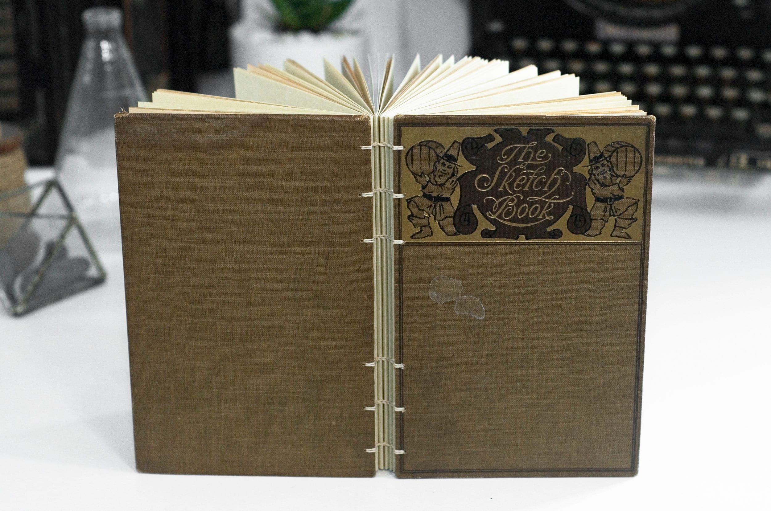 THE SKETCH BOOK Vintage Sketch Notebook Journal Etsy UK