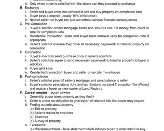 SQE Property Practice for SQE Prep Law Notes SQE1 FLK1 FLK2