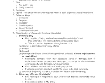 SQE Criminal Practice for SQE Prep Law Notes SQE1 FLK1 FLK2