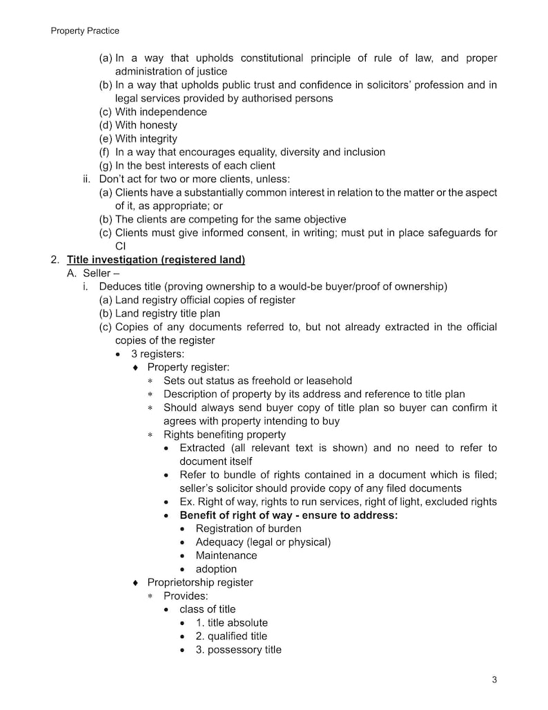 Sqe Float Notes SQE Property Practice for SQE Prep Law Notes SQE1 FLK1 FLK2 - Etsy UK