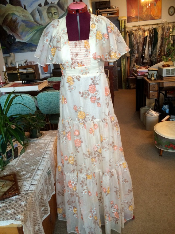 Vintage Nu-Mode floor length dress