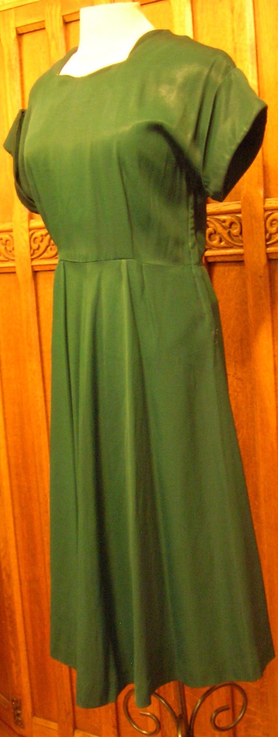 1940's Vintage Sports Wear Evergreen Gabardine Dre