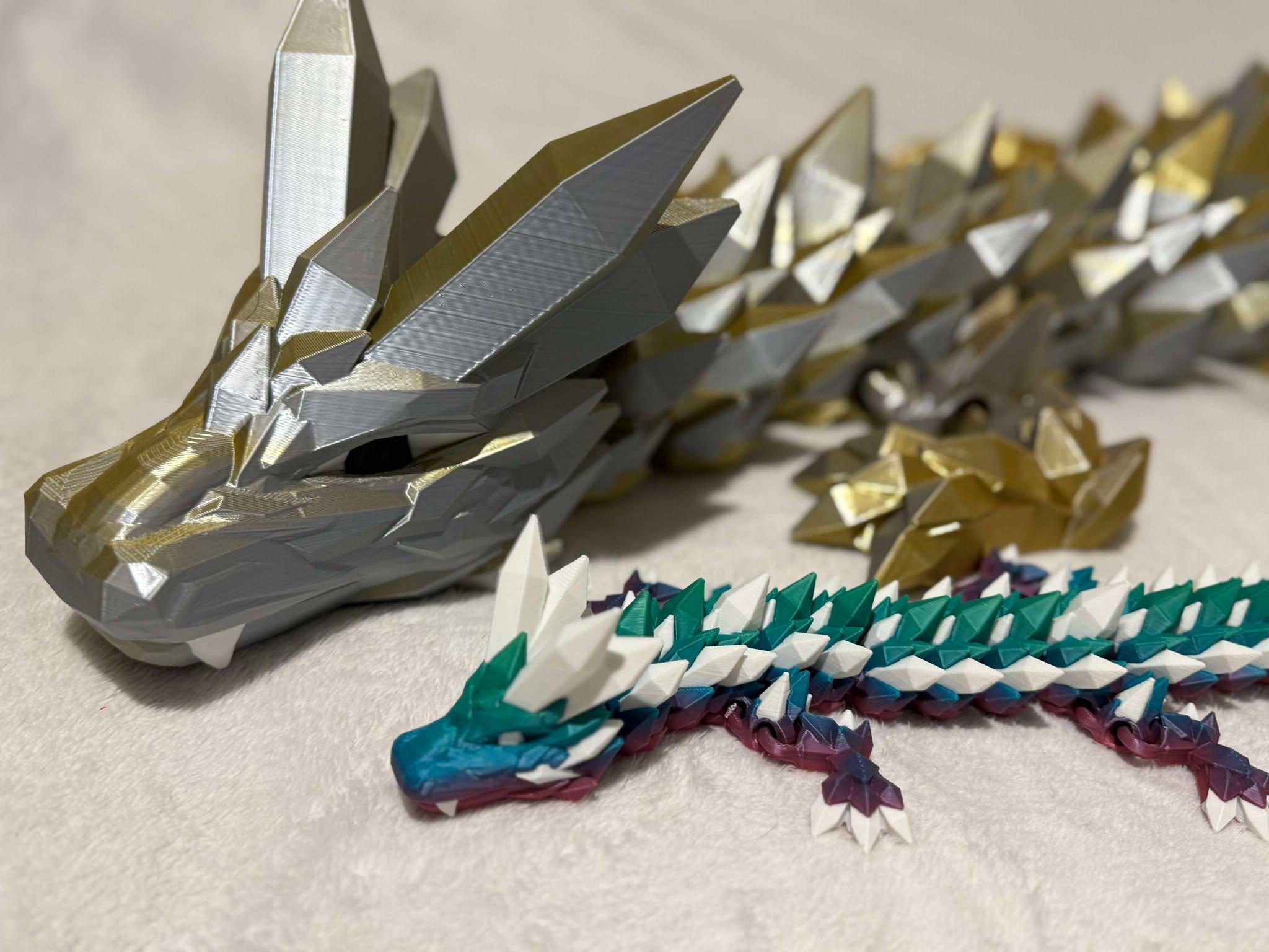 【未開封品】DragonModels1/6ApolloAstronaut2011 Articulated Dragon 001 by torua3d - Thingiverse