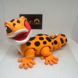 3D-geprint gekkobeeldje