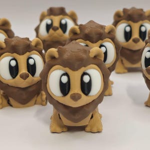 Flexi Löwen – bewegliche Safari-Figuren mit optionaler Savanne