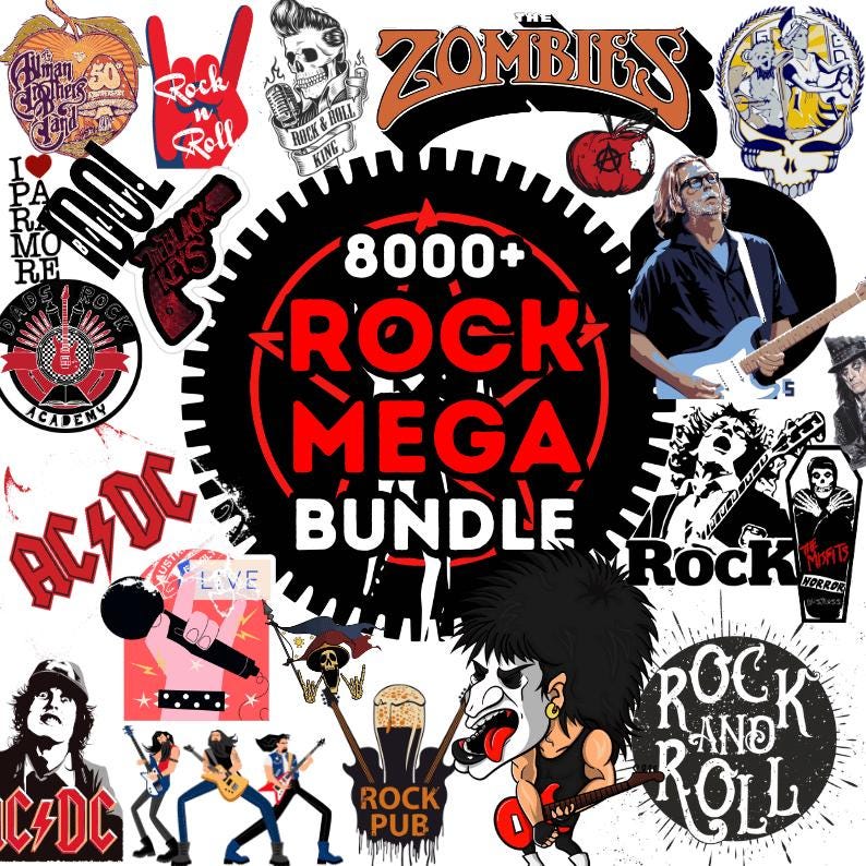 Rock band stickers - Etsy 日本