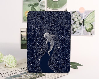 Star Whale Simple Kindle Case,Kobo Cover,Auto Wake/Sleep Case for Kindle 11th Gen 2024 Cover, Paperwhite 2021 Cover 6.8" Case,Bookish Gift