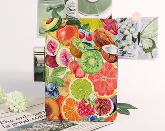 Funda para Kindle con diseño de frutas tropicales, función de encendido y apagado automático para Kindle de 11.ª generación (2024), funda para Paperwhite (2021) de 6,8 pulgadas, regalo ideal para amantes de los libros.