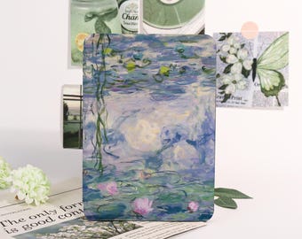Etui Monet Water Lilies na Kindle z funkcją automatycznego wybudzania/uśpienia do Kindle 11. generacji (2024), Paperwhite (2021) 6,8"