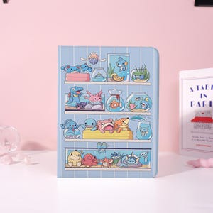 Cute Water Pokemon iPad Case for iPad Air 7/6/5,iPad Pro,iPad Mini,iPad Case With Auto Wake/Sleep,Customized iPad Case,Gift for friend