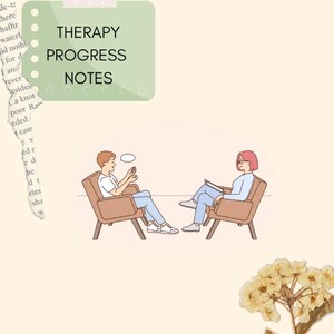 Therapy Progress Notes Template | Digital Counseling Documentation Forms