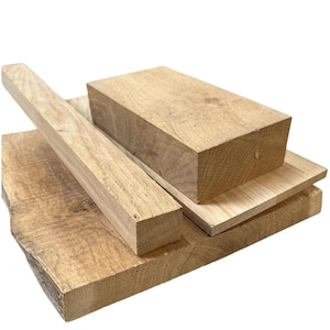 Scrap wood box – 2 kg | Solid wood scraps for crafts, turning & DIY