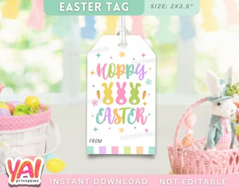 Etichetta di Pasqua stampabile, etichetta regalo di Pasqua, etichetta dolcetti di Pasqua stampabile, etichetta di Buona Pasqua, etichetta bomboniera di Pasqua, etichetta regalo di Pasqua, etichetta classe di Pasqua