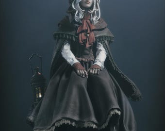The Silent Doll Figure - Bloodborne Figure – Bloodborne Fan Art Statue - Bloodborne Collector  Gift