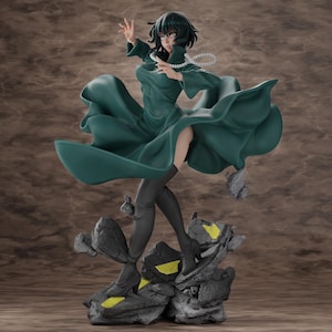Figurka Fubuki One-Punch Man | Statua Fubuki | Malowana ręcznie figurka anime | Prezent dla fana One-Punch Man