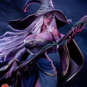 Recluse Elden Ring Sammelfigur | Malenia Figur | Elden Ring FanArt | Malenia Statue | Elden Ring Fan Geschenk
