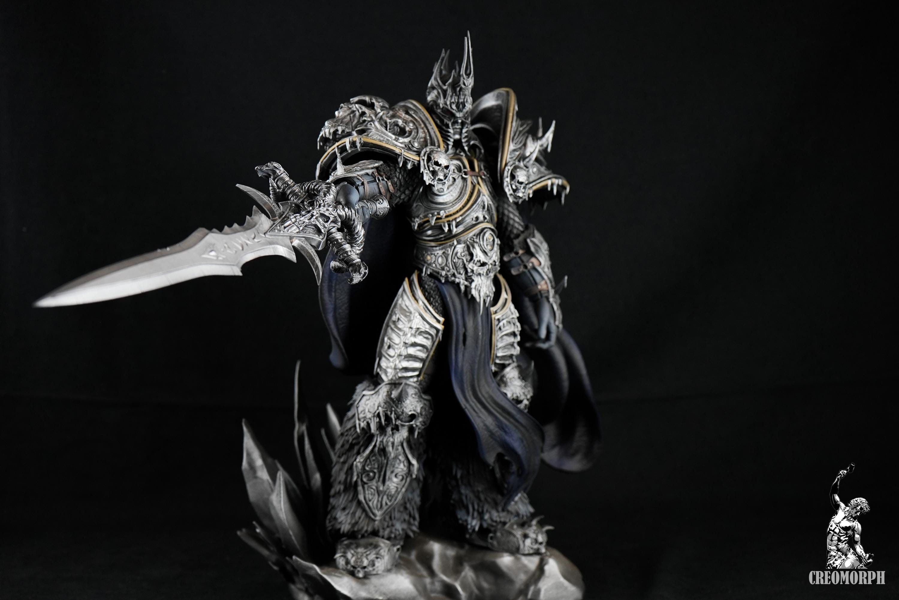 Lich King Figure | World of Warcraft Collectible | Hand Painted
