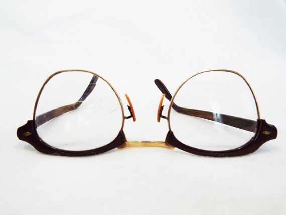 Vintage Bausch & Lomb 12K Gold-filled Bifocal Len… - image 2