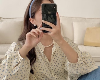 Collar de perlas hecho a mano – Cierre de acero quirúrgico o chapado en oro