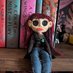 Personalised Coraline Inspired Doll