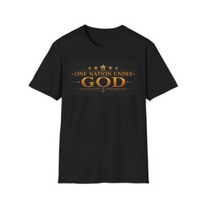 Välsignad är nationen Bibelvers T-shirt | Psalm 33:12 Kristen T-shirt