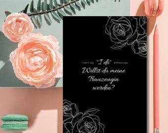 Maid of honor, Maid of honor request, Maid of honor questions, Will you be my maid of honor?, Become maid of honor, Maid of honor question card