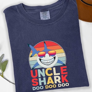 Uncle Shirt, Uncle Shark Doo Doo Doo Shirt,Easter Gifts Brother Shirt,Shark Birthday Party Tee, Uncle Gift Shark Family Shirt,