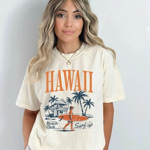 Hawaii Shirt Comfort Colors-Tshirt Hawaii-Tshirt Comfort Colors Shirt-Hawaii T Shirt Comfort Colors T Shirt Hawaii -Tee Comfort Colors Tee