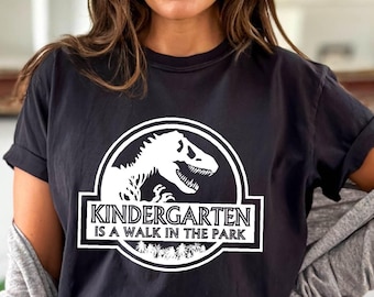 Kindergarden Is A Walk In The Park Shirt, Kindergarden Team Shirt, Kindergarden T-Shirt, Back To School Kindergarden Tee, Kindergarden Crew