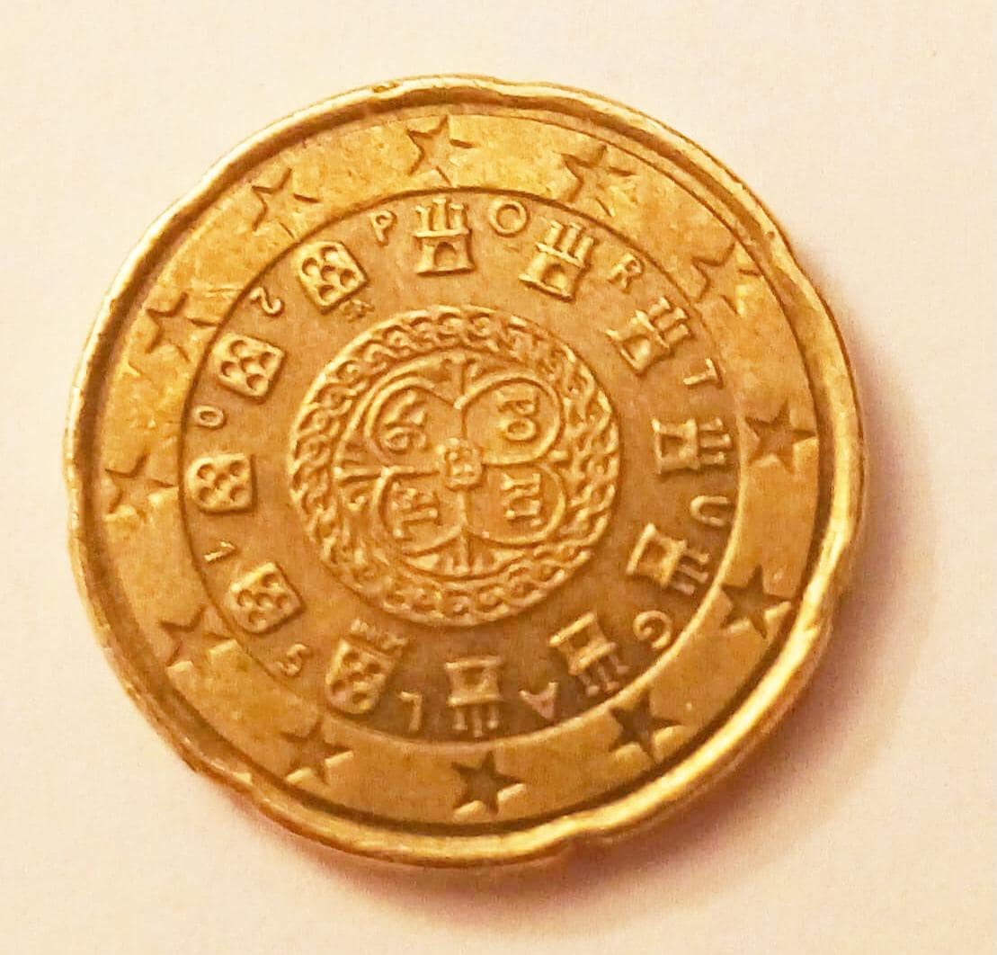 Euro 20 cent coin - Etsy 日本
