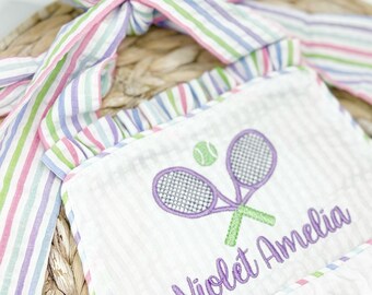 Girls Tennis Bubble, baby girl Tennis outfit, toddler girl tennis outfit, girls tennis sunsuit, baby girl tennis bubble, girls tennis romper