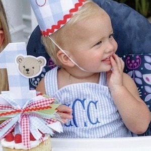 Boys Seersucker Sunsuit, light blue seersucker sunsuit, seersucker bubble, monogram boys bubble, monogram boys sunsuit, baby red seersucker