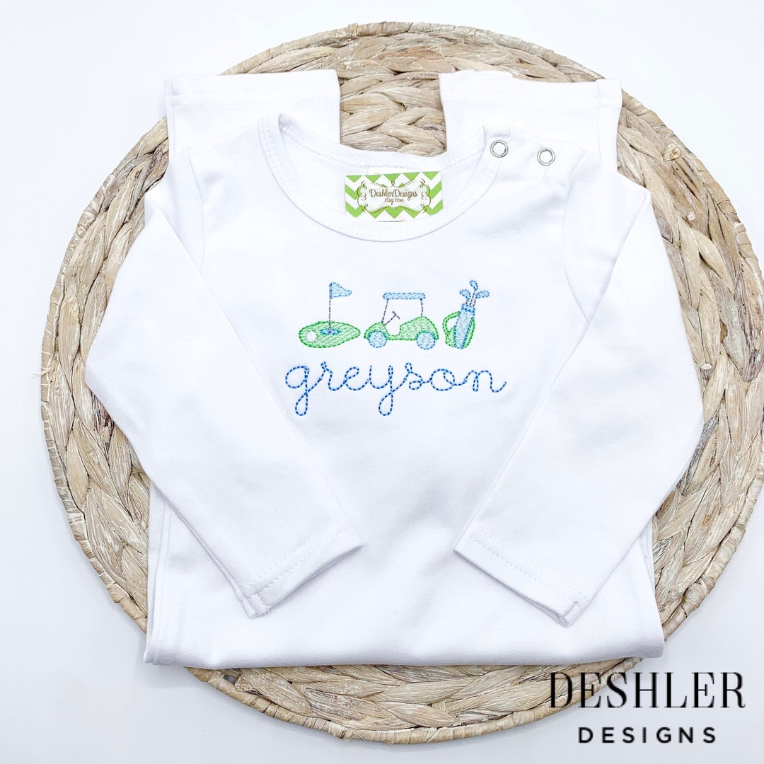 Baby Boy Golf Outfit, Toddler Boy Golf Outfit, Baby Boy Golf Gift, Golf