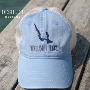 Walloon Lake hat, walloon lake cap, walloon lake, walloon lake ball cap, walloon lake gift, walloon lake trucker hat, walloon hat, walloon image 6