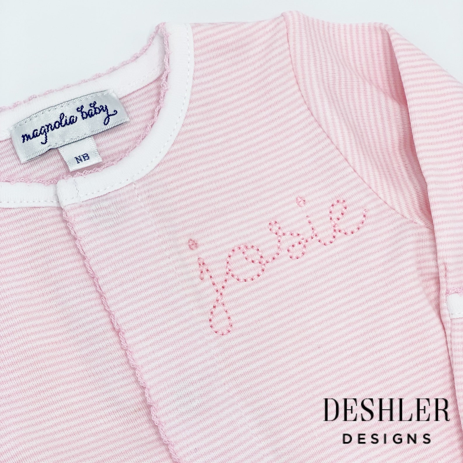 Outer Field Girls Footie-Pink main image 1