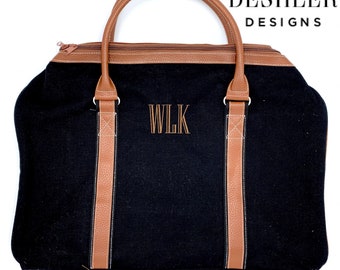 Monogram Duffle Bag, Monogrammed Duffle Bag, groomsman gift, duffle bag, groomsmen gifts, mens bag, weekender bag, duffel bag