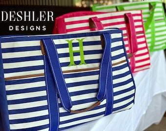 Monogrammed Beach Bag, family beach bag, large beach bag, monogram beach bag, beach bag, towel tote, family towel tote, beach towel tote